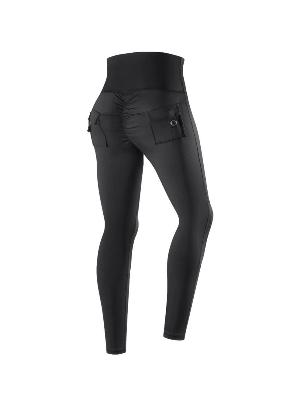 Wosawe Women's Motorcycle Riding Pants High Waist Butt Lifting Yoga Leggings